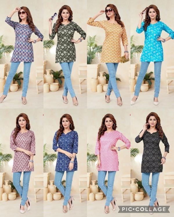 Jash Short Tops Vol 1 Casual Wear Western Top Collection